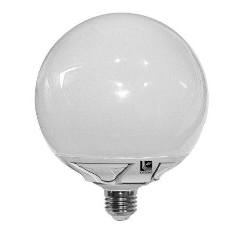 Bec LED E27  20W alb cald, 230V, mat, Glob 125