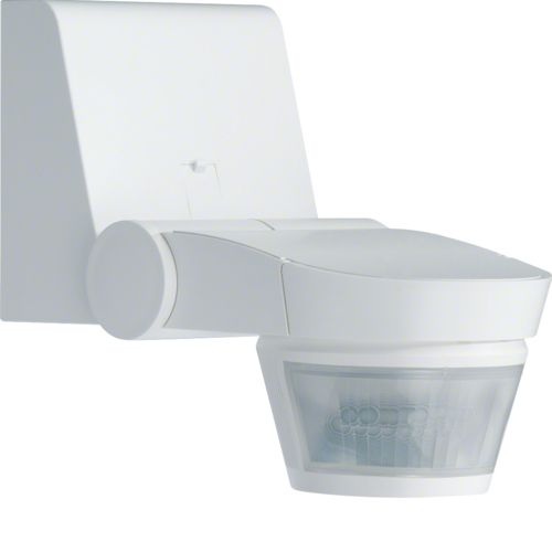 Hager- Senzor miscare 220 grade, exterior IP55, aparent, alb, Comfort